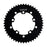 ORIGIN8 Single Speed 110mm/130mm 5-bolt 48T Black Chainring