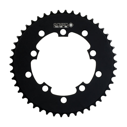 ORIGIN8 Single Speed 110mm/130mm 5-bolt 46T Black Chainring