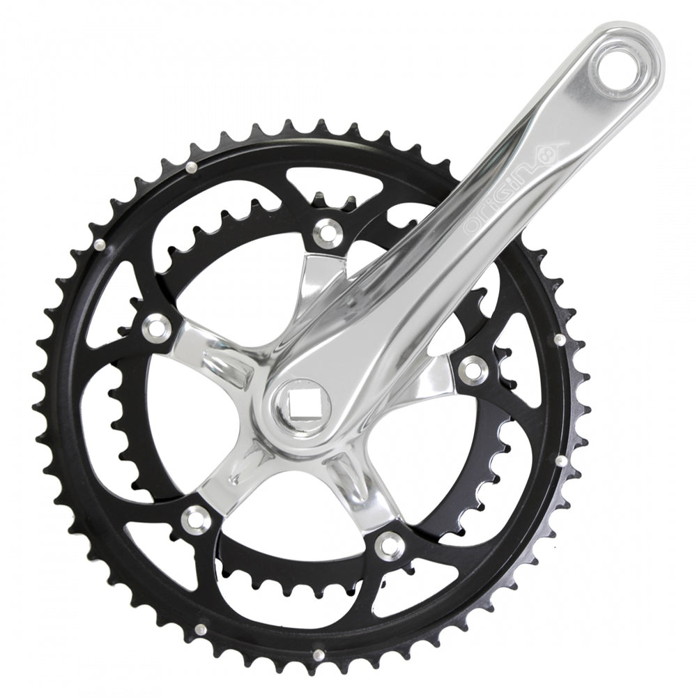 ORIGIN8 Pro Pulsion Alloy Road CRANKSET OR8 P/P RD 172x53/39 SQ SIL