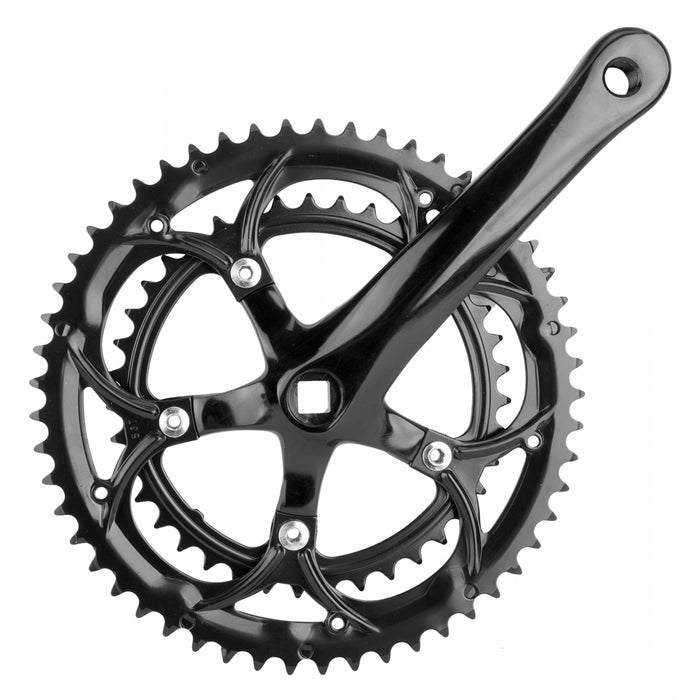 SUNLITE Alloy Double CRANKSET SUNLT RD 170x53/39 SQ BLK