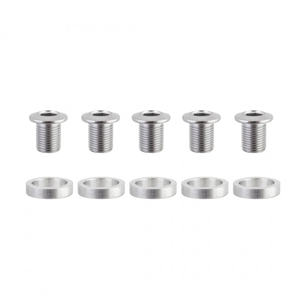 ORIGIN8 Triple Bolts Inner Triple Steel M8x10.5mm Bolt / 3mm Spacer Chrome