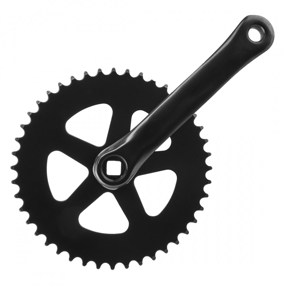 SUNLITE Alloy Single Speed CRANKSET SUNLT CTLS ALY 44x170 3/32BK STL RING