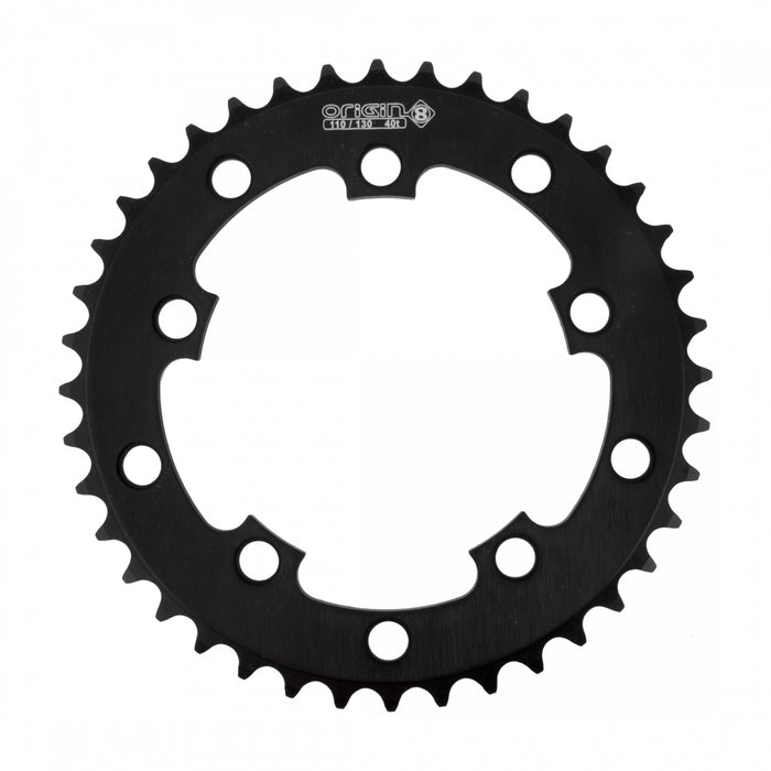 ORIGIN8 Single Speed 110mm/130mm 5-bolt 40T Black Chainring