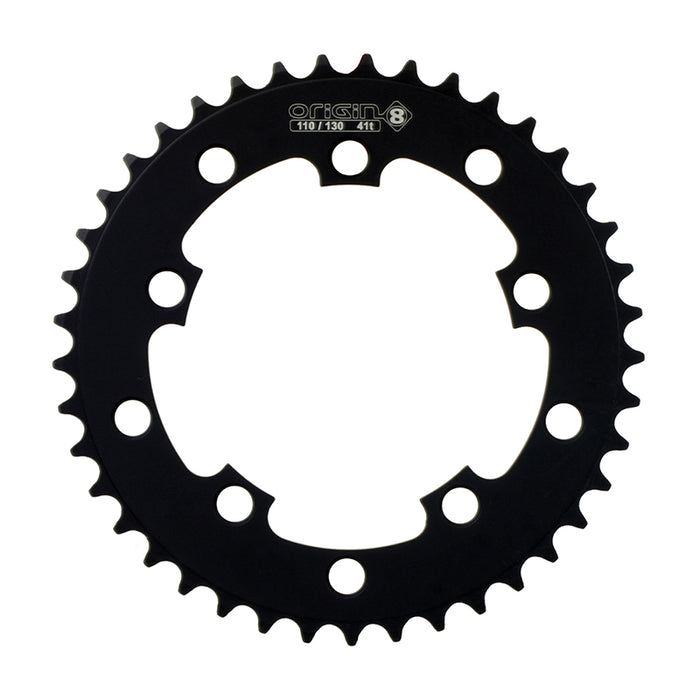 ORIGIN8 Single Speed 110mm/130mm 5-bolt 41T Black Chainring