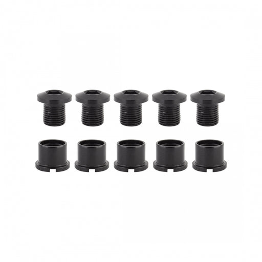 ORIGIN8 Double Bolts Double/Triple Alloy M8x8.5mm Bolt / M8x7mm Nut Black