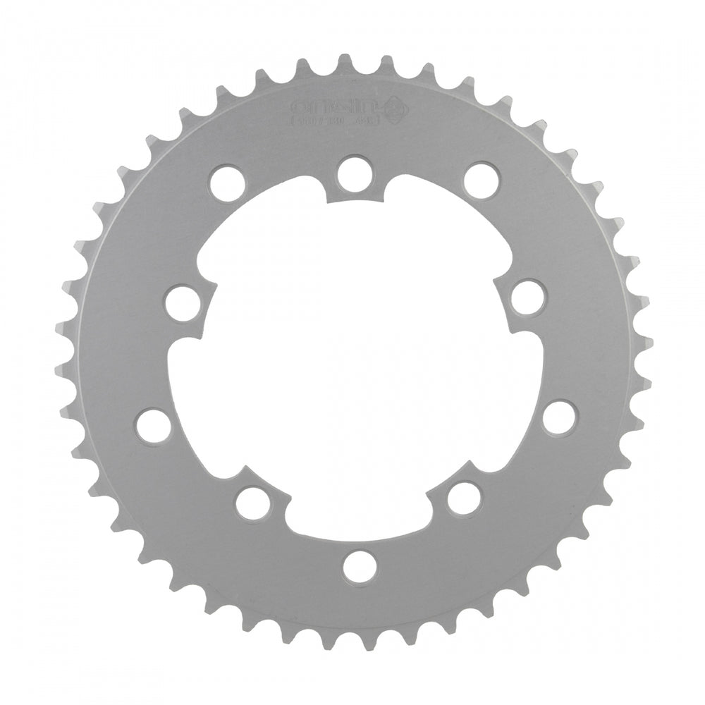 ORIGIN8 Single Speed 110mm/130mm 5-bolt 44T Silver Chainring