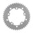 ORIGIN8 Single Speed 110mm/130mm 5-bolt 44T Silver Chainring