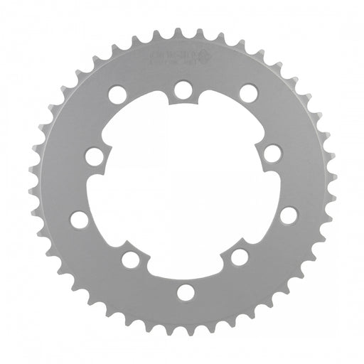 ORIGIN8 Single Speed 110mm/130mm 5-bolt 44T Silver Chainring