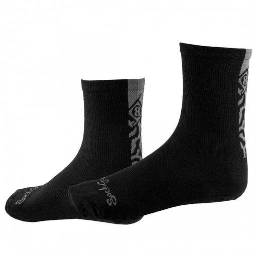 ORIGIN8 Reef Cycling Socks CLOTHING SOCKS OR8 REEF LG/XL BK