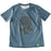 Cannondale 2014 Boys Tech Tee Gray Anatomy - 2K105/GAT Small