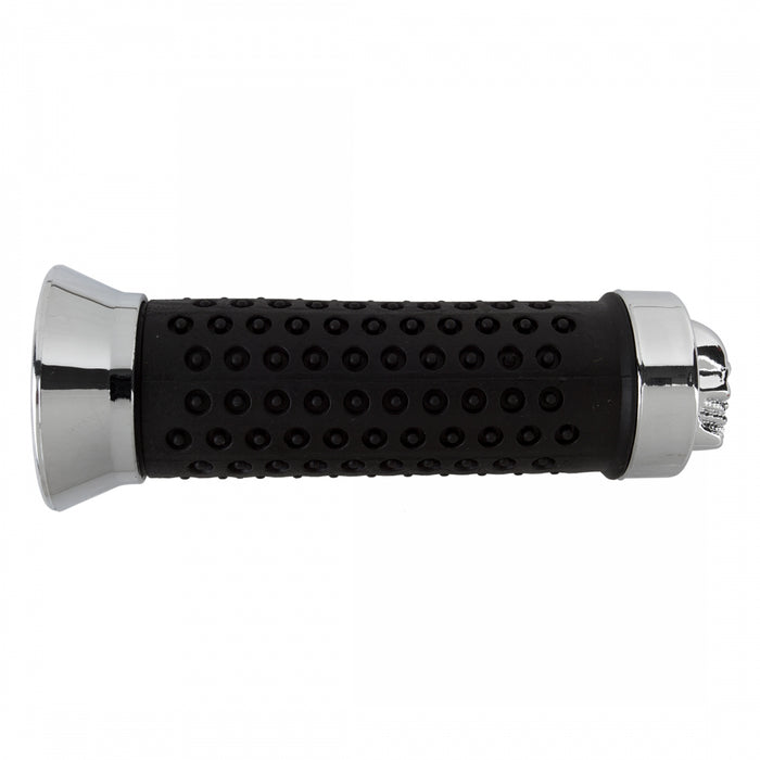 SUNLITE Custom Grips Black w/ Skull Chrome