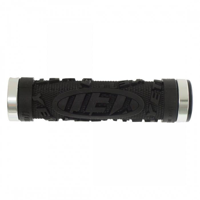 ODI YETI HARD CORE Black w/ Silver Clamps