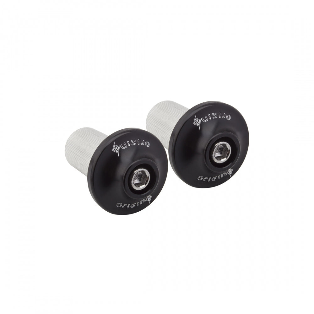 ORIGIN8 Bar Keeper Bar End Plugs Anodized Black