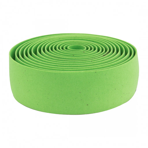 ORIGIN8 Pro Cork Handlebar Tape Lime Green