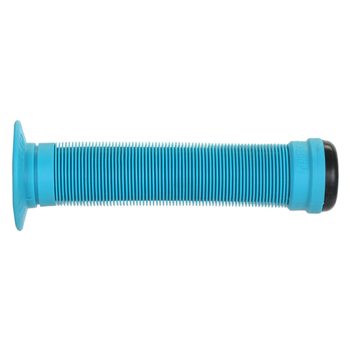 ODI Longneck Grips Flanged 143mm Aqua