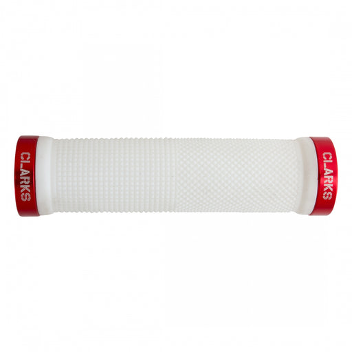 CLARKS Lock-On Grips Red/White