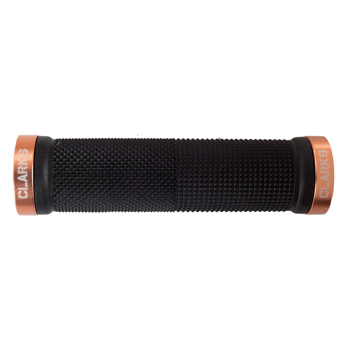 CLARKS Lock-On Grips Orange/Black — Send It Bikes