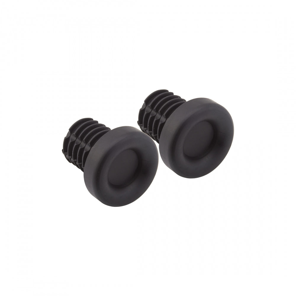 ORIGIN8 Rubber Bar End Plugs Black