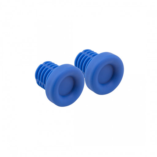 ORIGIN8 Rubber Bar End Plugs Blue