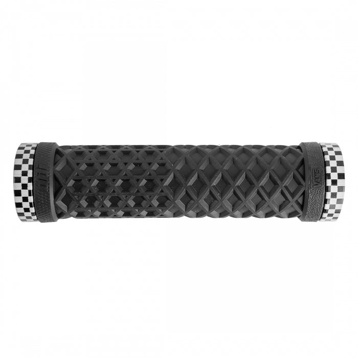 ODI Vans MTB LockOn Grips Black w/ Checker Clamp