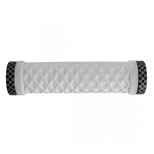 ODI Vans MTB LockOn Grips White w/ Checker Clamp