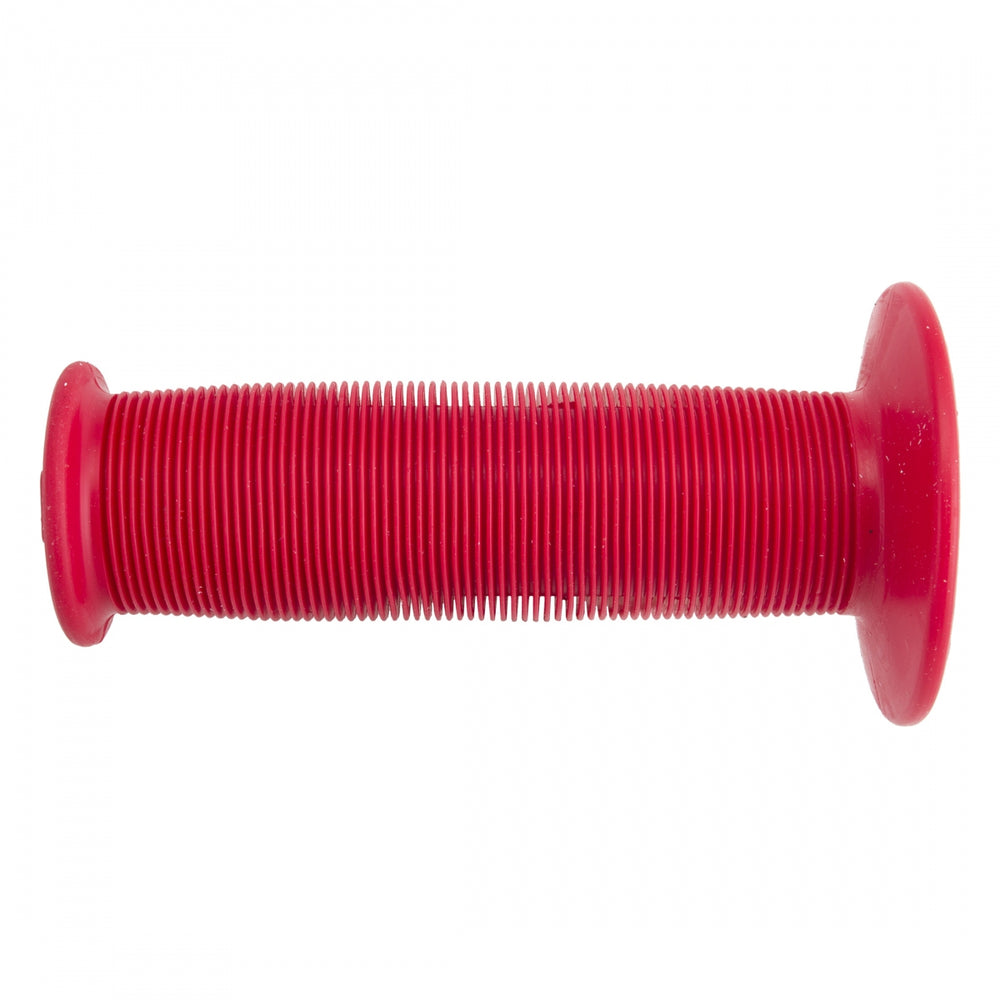 ODI Mushroom Single Ply Grips Bright Red