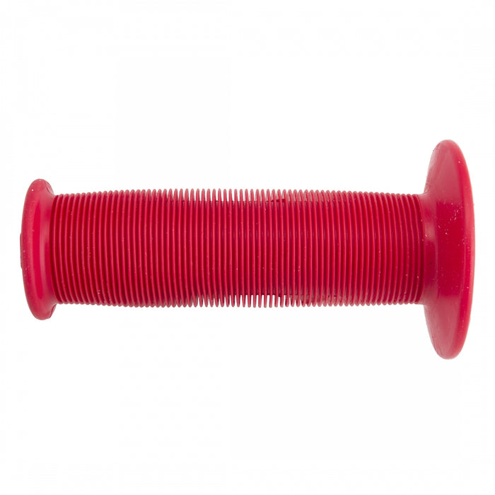 ODI Mushroom Single Ply Grips Bright Red