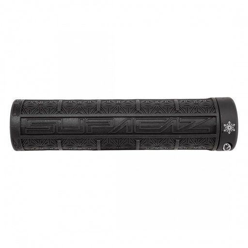 SUPACAZ Grizips Lock-On Grips Black/Black