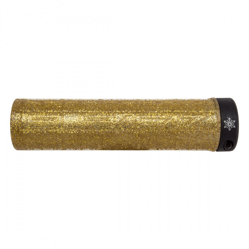 SUPACAZ Grizips Lock-On Grips Gold Bling/Black