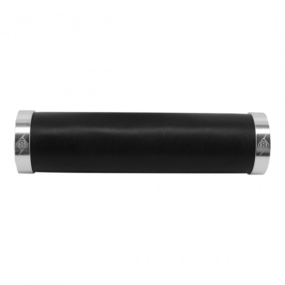 ORIGIN8 Classic Leather Locking Grips Black