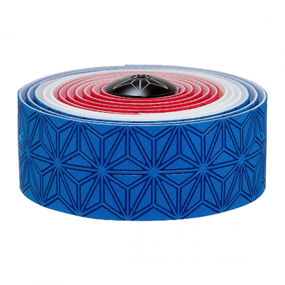 SUPACAZ Super Sticky Kush Country Bar Tape Blue/White/Red