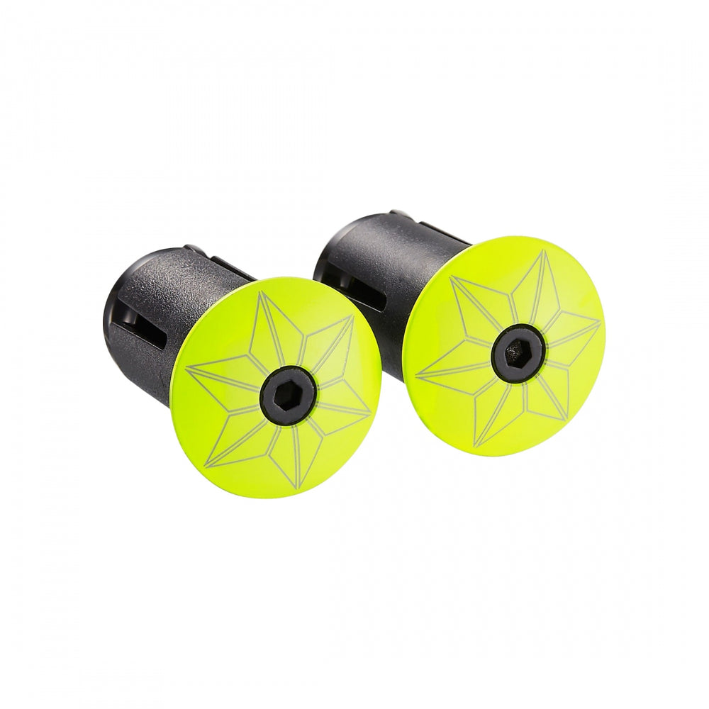 SUPACAZ Star Plugz Neon Yellow