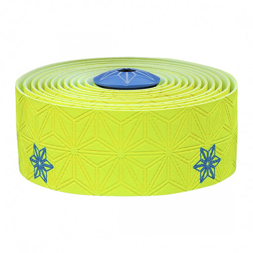 SUPACAZ Super Sticky Kush Galaxy Bar Tape Neon Yellow/Blue