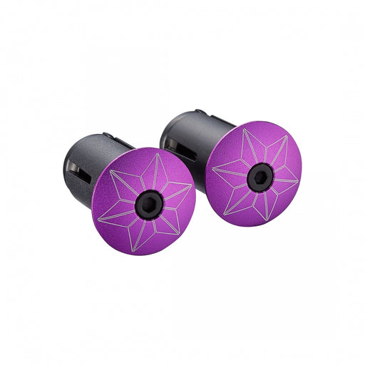 SUPACAZ Star Plugz Anodized Purple