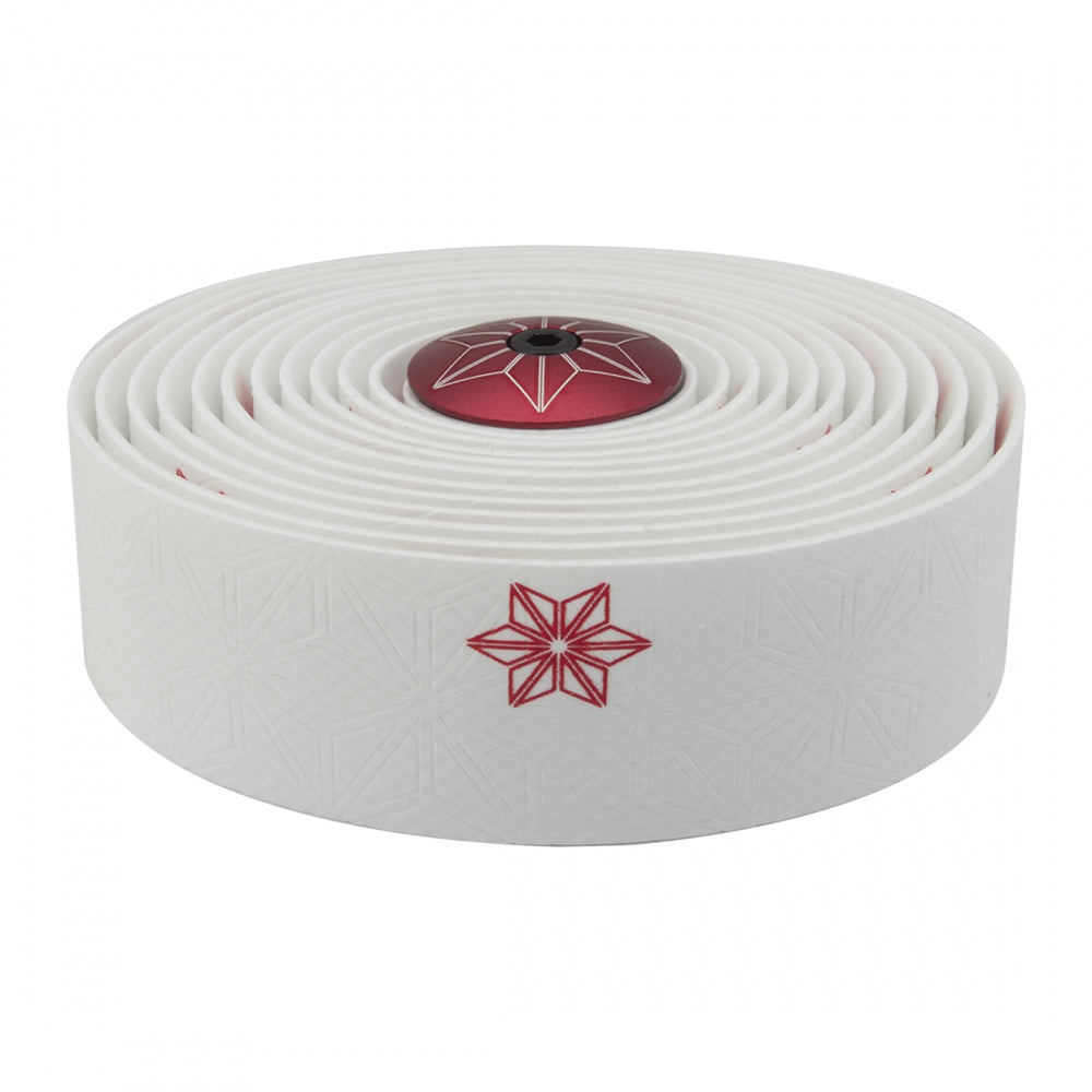 SUPACAZ Super Sticky Kush Galaxy Bar Tape White/Red