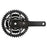 Eclypse, MT8, Crankset, 7/8 sp., 175mm, 22/32/44T, BCD:104/64mm, Square, Black