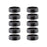 ORIGIN8 Alloy Headset Spacers HEAD PART OR8 SPACER ALY 10mmx1-1/8BK BGof10