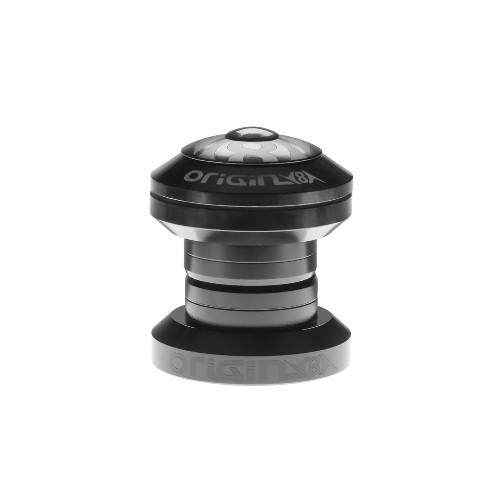 ORIGIN8 Pro Fit Threadless HEADSET OR8 TDLS PRO CART-BRG 1in BK