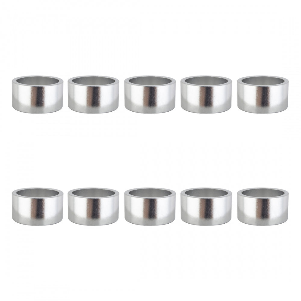 ORIGIN8 Alloy Headset Spacers HEAD PART OR8 SPACER ALY 20mmx1-1/8SL BGof10