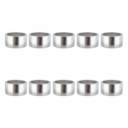 ORIGIN8 Alloy Headset Spacers HEAD PART OR8 SPACER ALY 20mmx1-1/8SL BGof10