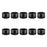 ORIGIN8 Alloy Headset Spacers HEAD PART OR8 SPACER ALY 20mmx1-1/8BK BGof10