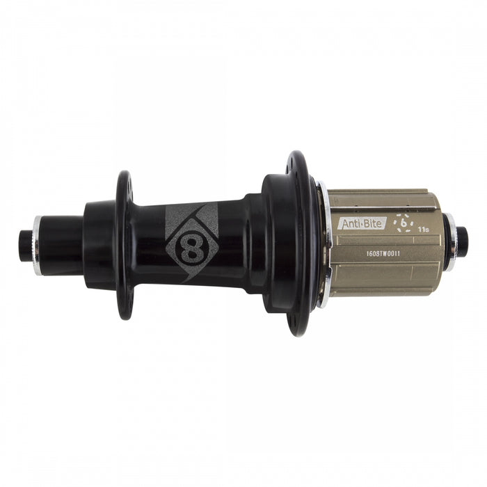 ORIGIN8 RD-1110 Elite Road Hubs HUB RR OR8 RD1110 ELITE QR 24x130 11s CASS SHI SB BK NO SKEWER