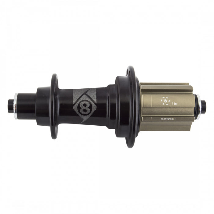 ORIGIN8 RD-1110 Elite Road Hubs HUB RR OR8 RD1110 ELITE QR 24x130 11s CASS CPY SB BK NO SKEWER