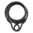 SUNLITE Coiled Cable 8mm Black Cable Only Bike Lock