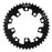 Eclypse, Glide-Pro SS 1/8, 44T, Single speed, BCD: 110/130mm, 5 Bolt Outer Chainring, Alloy, Black