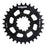 Eclypse, Glide-Pro Stick Em DM, 30T, 9-11sp, Direct Mount, Chainring, Alloy, Black, 0mm offset