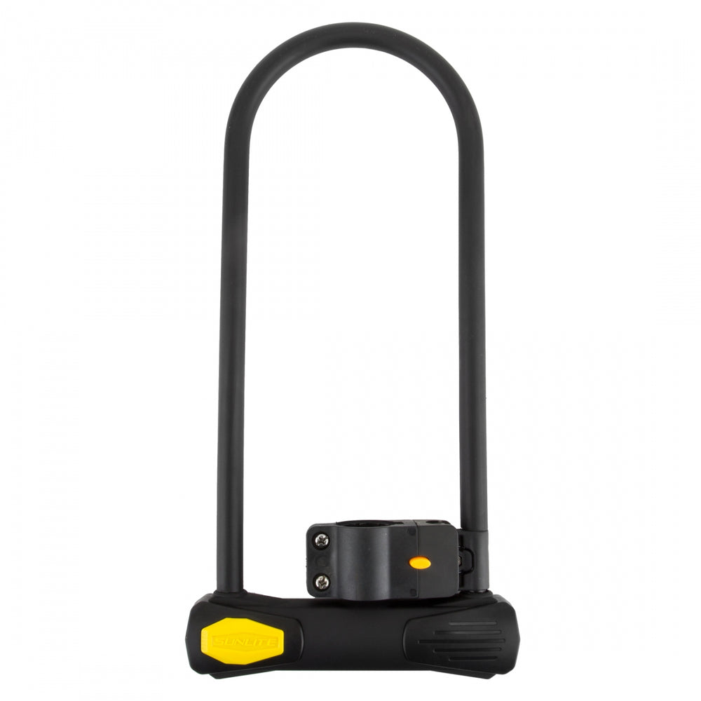 SUNLITE Defender U Long 14mm Black LS Includes Bracket Bike Lock