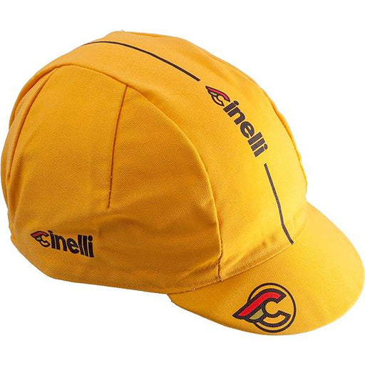 Cinelli Cycling Cap, Supercorsa, Curry Yellow