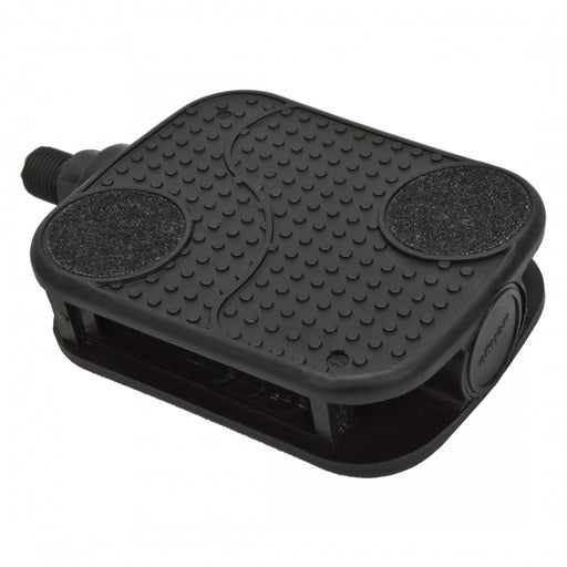 SUNLITE Barefoot Cruiser 1/2" Black Bicycle Pedals
