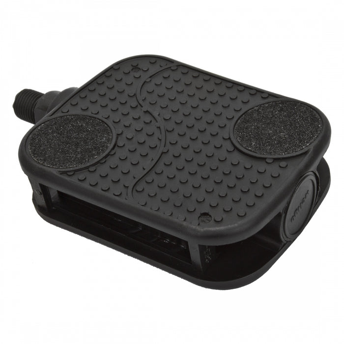 SUNLITE Barefoot Cruiser 1/2" Black Bicycle Pedals